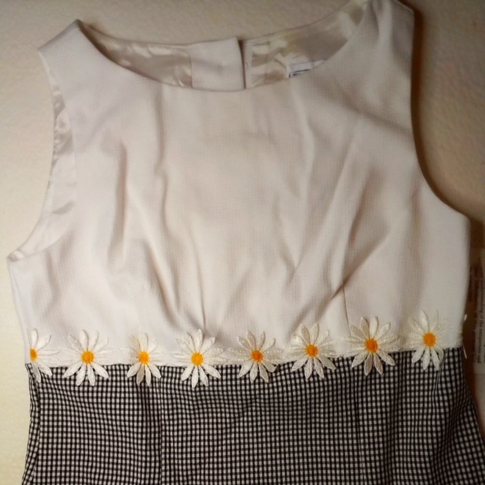 Jessica Howard Top Two-tone floral and gingham